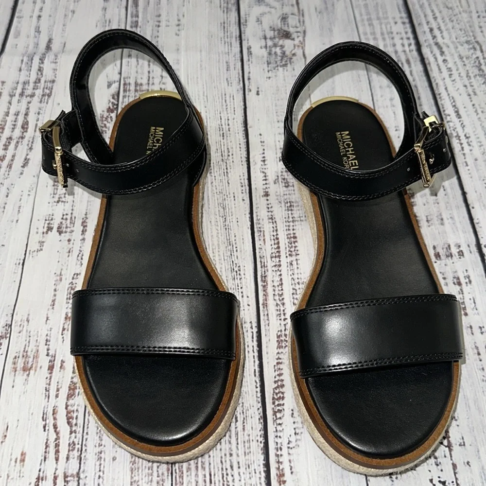 Michael Kors Richie Platform Espadrille Sandal Sz. 8 - Picture 4 of 8